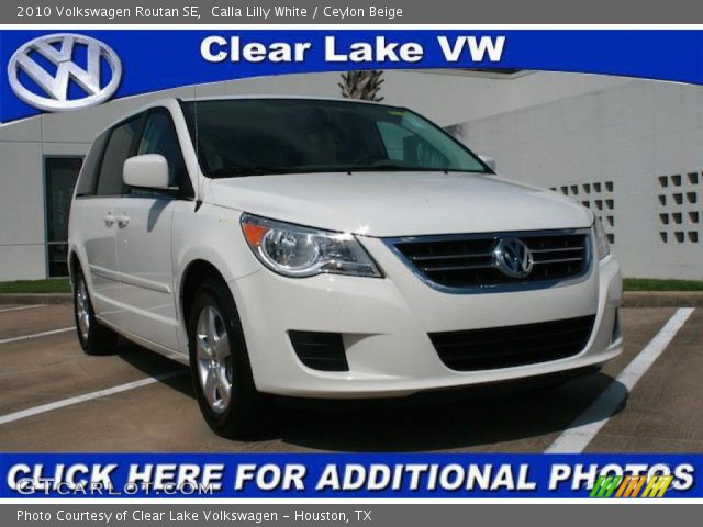 2010 Volkswagen Routan SE in Calla Lilly White