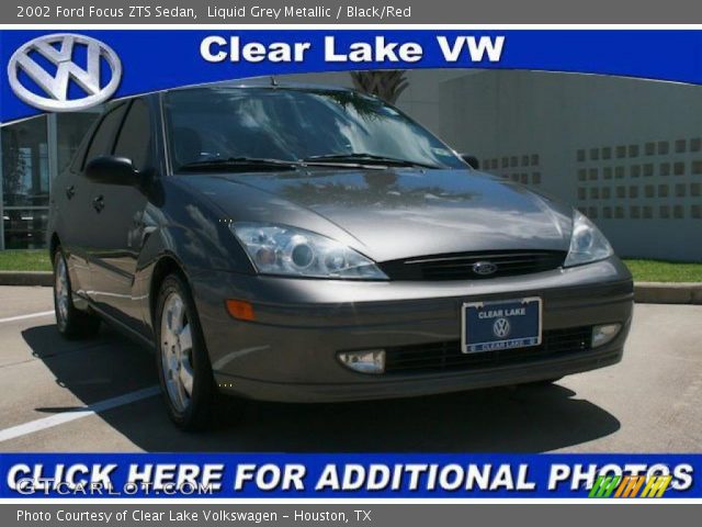 2002 Ford Focus ZTS Sedan in Liquid Grey Metallic