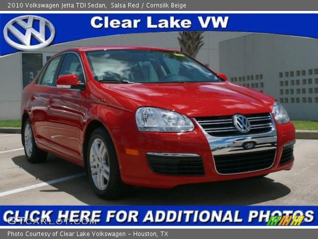 2010 Volkswagen Jetta TDI Sedan in Salsa Red