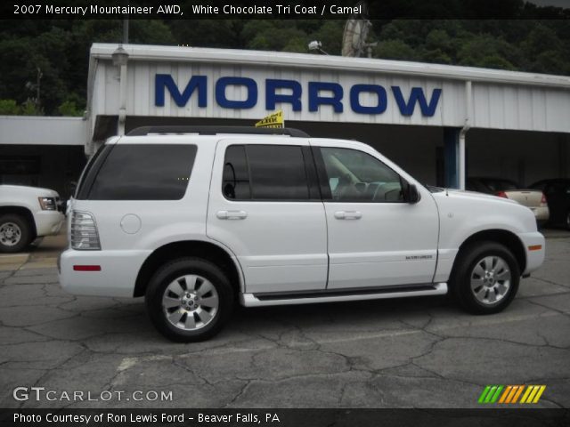 2007 Mercury Mountaineer AWD in White Chocolate Tri Coat