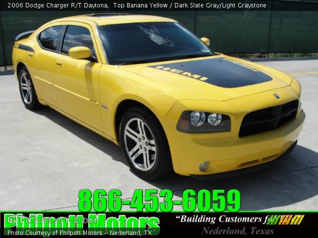 2006 Dodge Charger R/T Daytona in Top Banana Yellow