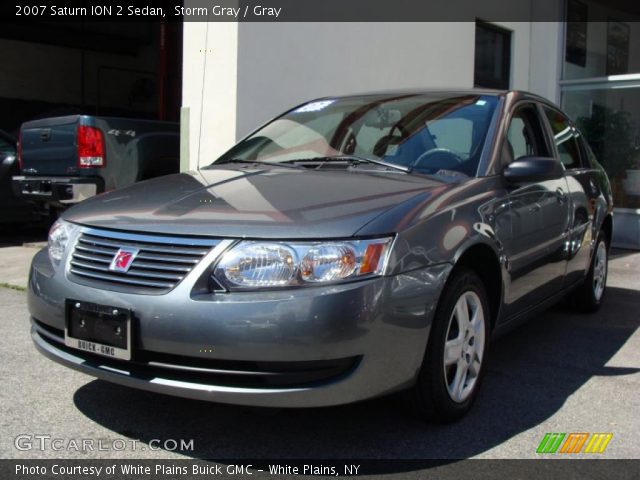 2007 Saturn ION 2 Sedan in Storm Gray