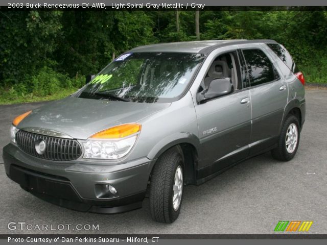 2003 Buick Rendezvous CX AWD in Light Spiral Gray Metallic