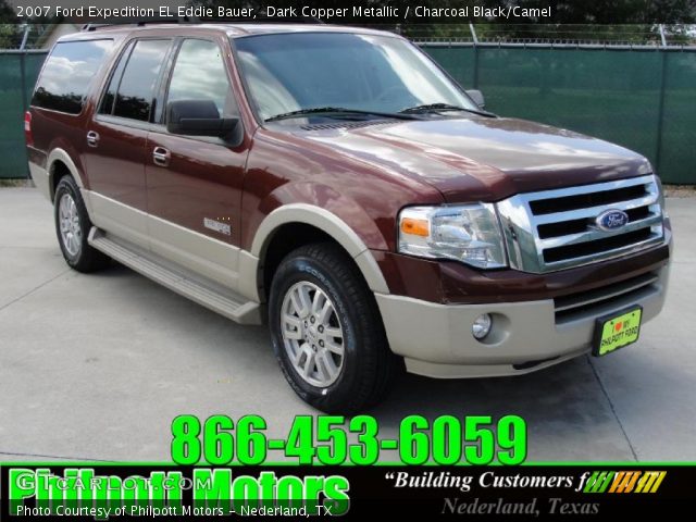 2007 Ford Expedition EL Eddie Bauer in Dark Copper Metallic
