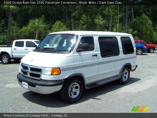 2003 Dodge Ram Van 1500 Passenger Conversion in Bright White