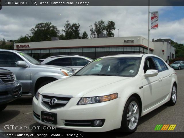 2007 Acura TL 3.2 in White Diamond Pearl