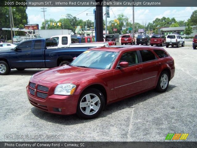 2005 Dodge Magnum SXT in Inferno Red Crystal Pearl