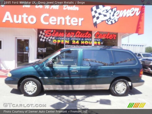 1995 Ford Windstar LX in Deep Jewel Green Metallic