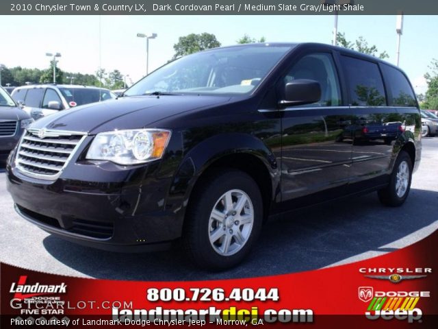 2010 Chrysler Town & Country LX in Dark Cordovan Pearl