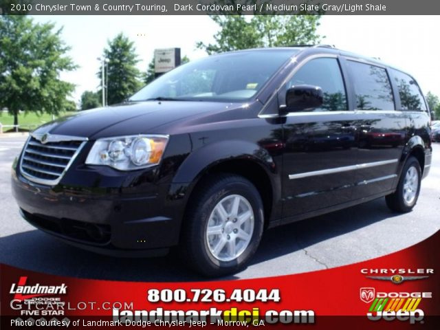 2010 Chrysler Town & Country Touring in Dark Cordovan Pearl