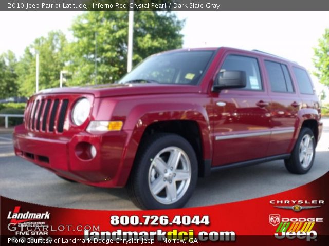 2010 Jeep Patriot Latitude in Inferno Red Crystal Pearl