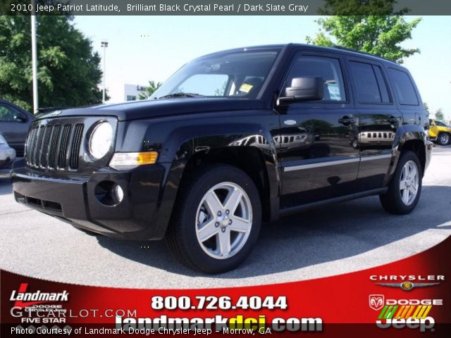 2010 Jeep Patriot Latitude in Brilliant Black Crystal Pearl