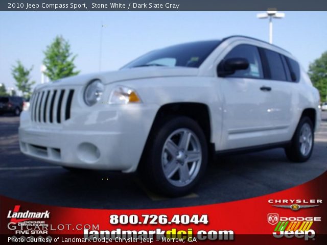 2010 Jeep Compass Sport in Stone White