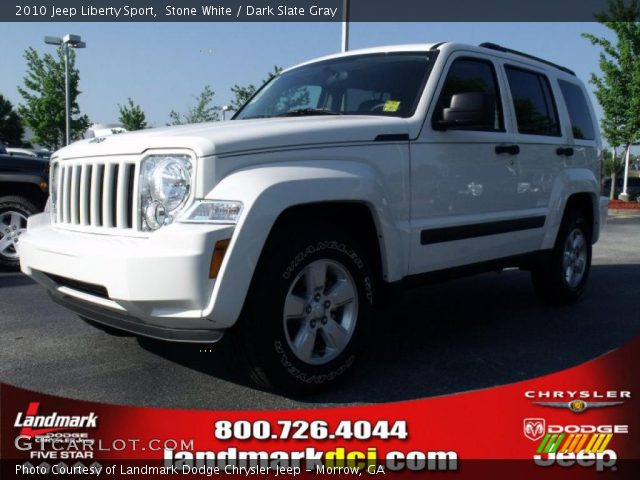 2010 Jeep Liberty Sport in Stone White