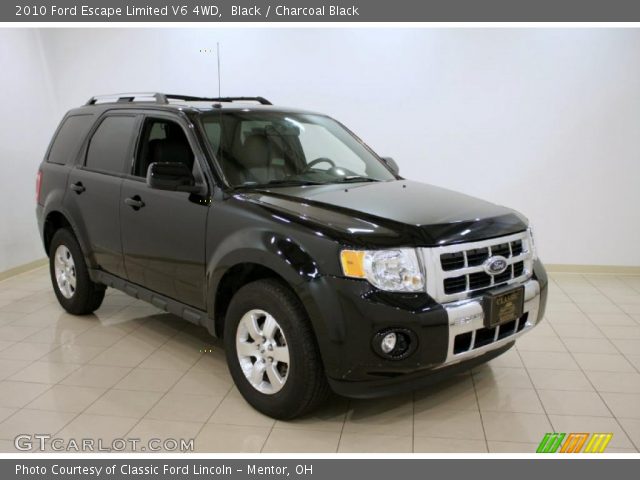 2010 Ford Escape Limited V6 4WD in Black
