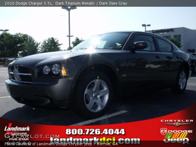 2010 Dodge Charger 3.5L in Dark Titanium Metallic