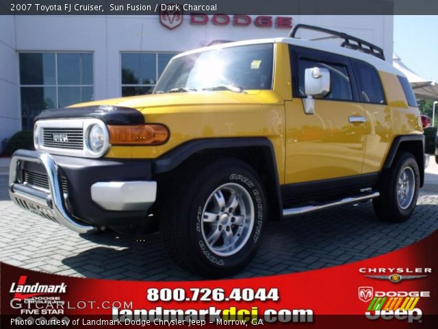 2007 Toyota FJ Cruiser  in Sun Fusion