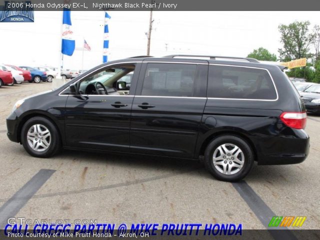 2006 Honda Odyssey EX-L in Nighthawk Black Pearl