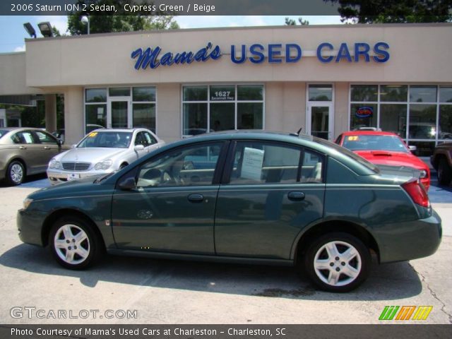 2006 Saturn ION 2 Sedan in Cypress Green