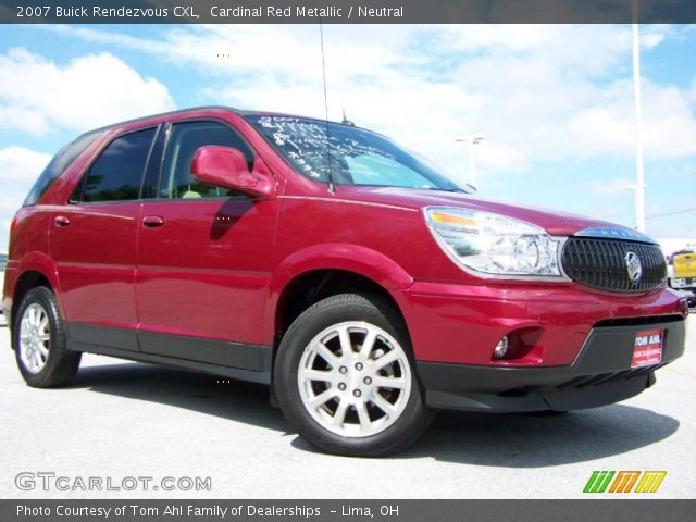 2007 Buick Rendezvous CXL in Cardinal Red Metallic