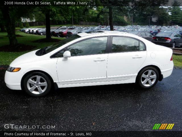 2008 Honda Civic EX Sedan in Taffeta White