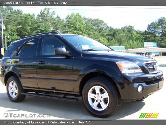2006 Kia Sorento LX in Ebony Black
