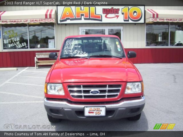 2003 Ford Ranger XLT SuperCab in Bright Red