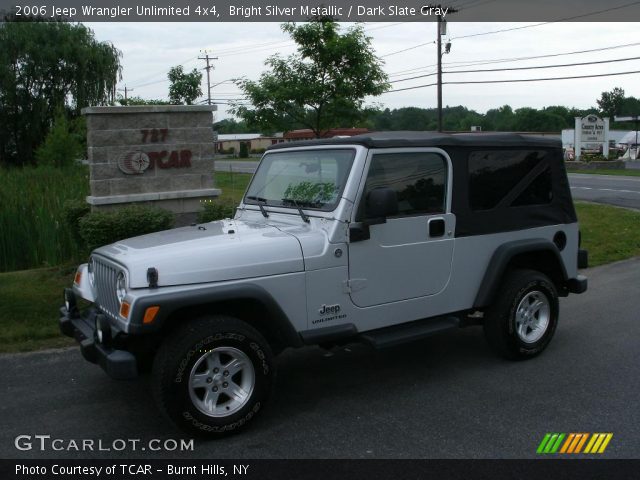 2006 Jeep Wrangler Unlimited 4x4 in Bright Silver Metallic