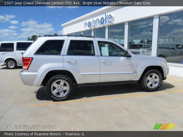 2007 Jeep Grand Cherokee Limited CRD 4x4 in Bright Silver Metallic