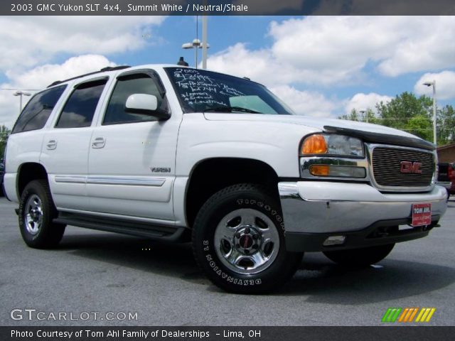 2003 GMC Yukon SLT 4x4 in Summit White