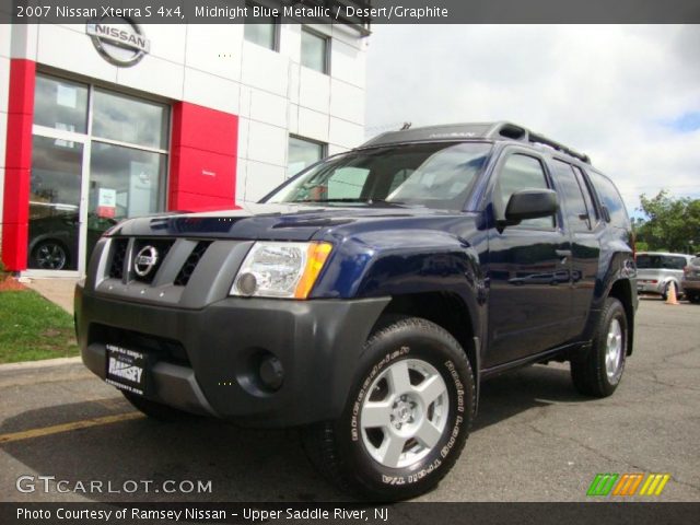 2007 Nissan Xterra S 4x4 in Midnight Blue Metallic