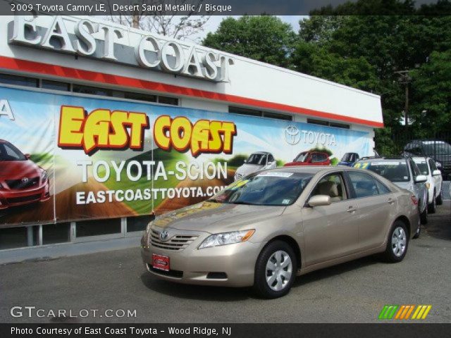 2009 Toyota Camry LE in Desert Sand Metallic
