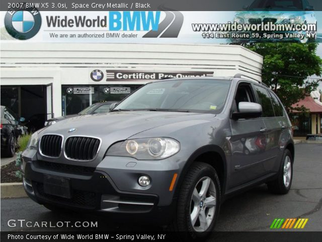 2007 BMW X5 3.0si in Space Grey Metallic