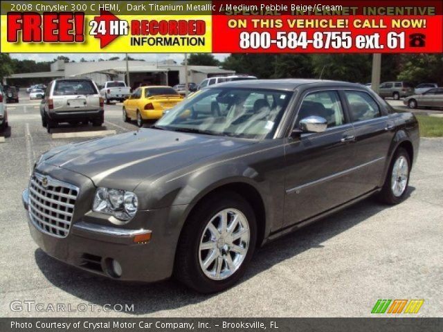 2008 Chrysler 300 C HEMI in Dark Titanium Metallic