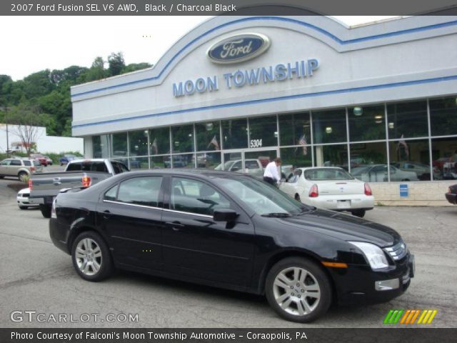 2007 Ford Fusion SEL V6 AWD in Black