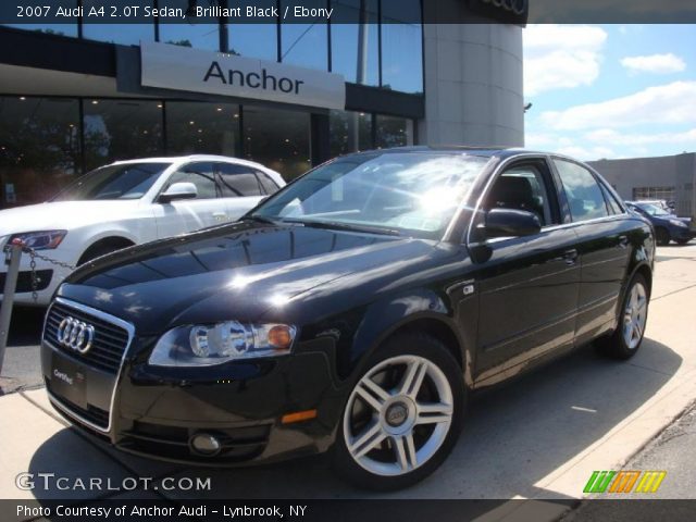 2007 Audi A4 2.0T Sedan in Brilliant Black