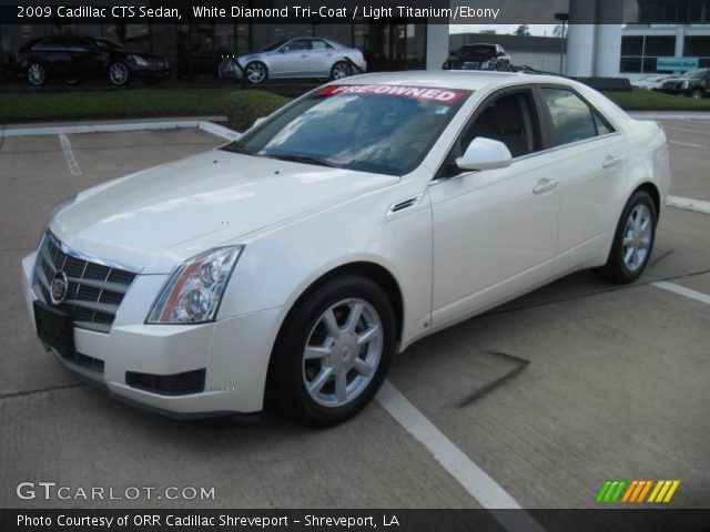 2009 Cadillac CTS Sedan in White Diamond Tri-Coat