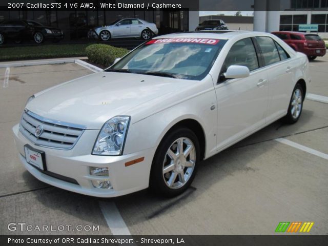 2007 Cadillac STS 4 V6 AWD in White Diamond