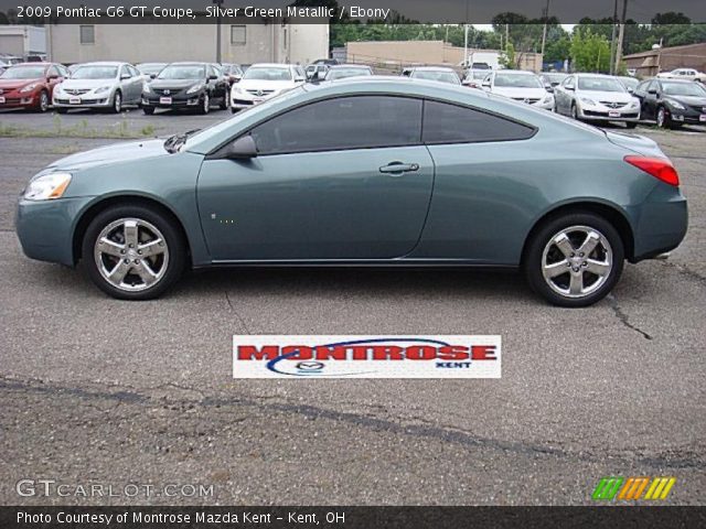 2009 Pontiac G6 GT Coupe in Silver Green Metallic
