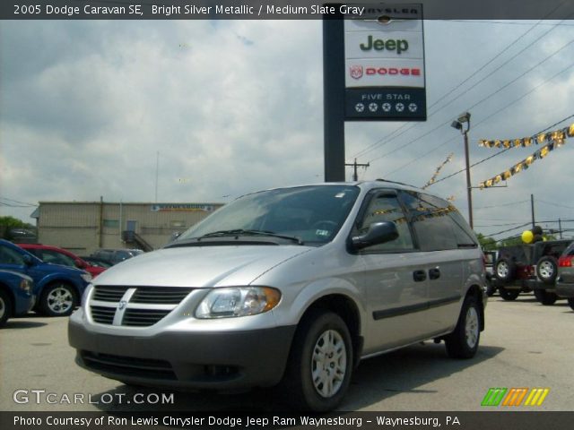 2005 Dodge Caravan SE in Bright Silver Metallic