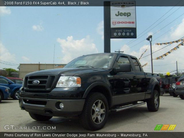 2008 Ford F150 FX4 SuperCab 4x4 in Black