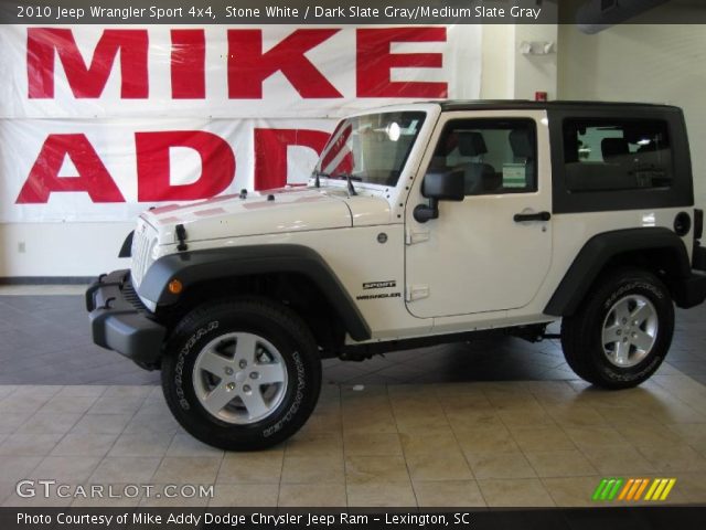 2010 Jeep Wrangler Sport 4x4 in Stone White