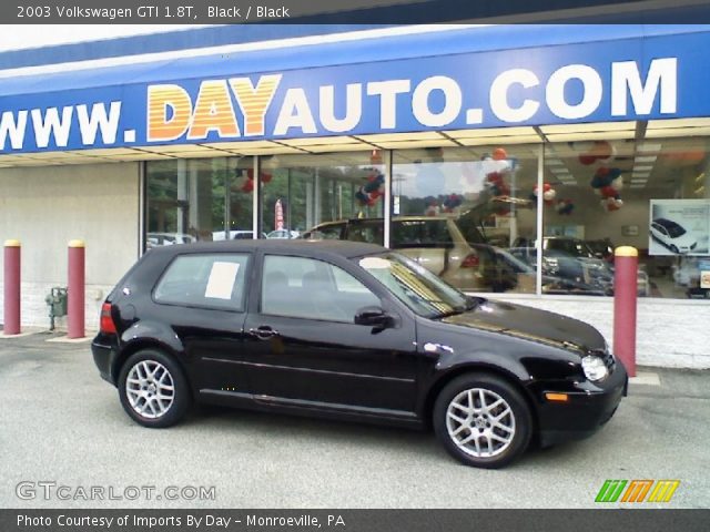 2003 Volkswagen GTI 1.8T in Black