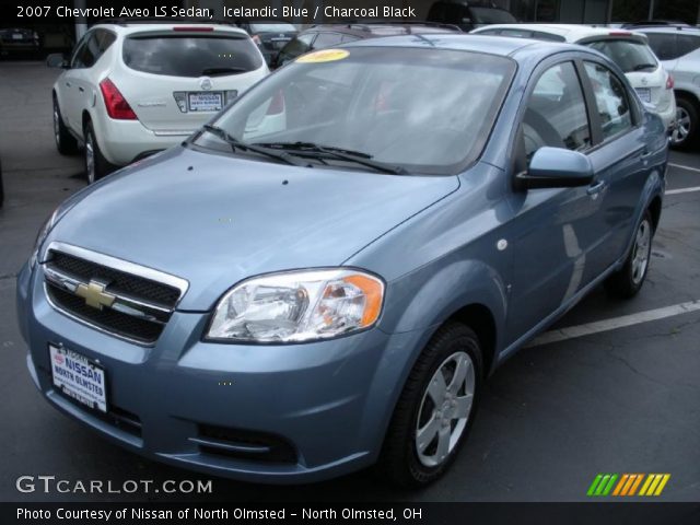 2007 Chevrolet Aveo LS Sedan in Icelandic Blue