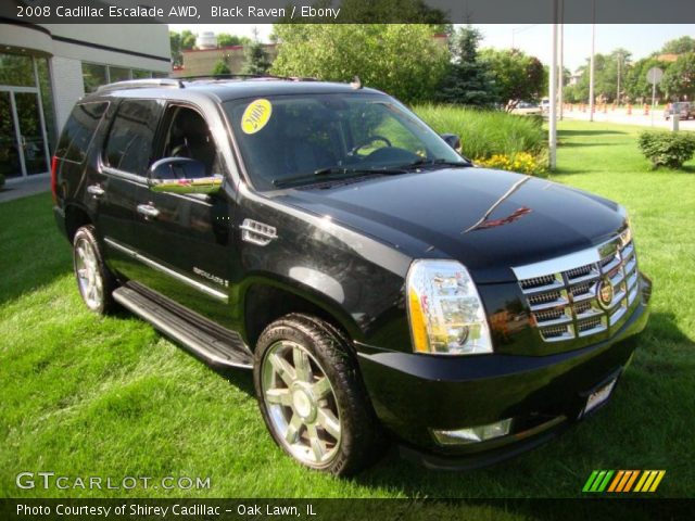 2008 Cadillac Escalade AWD in Black Raven