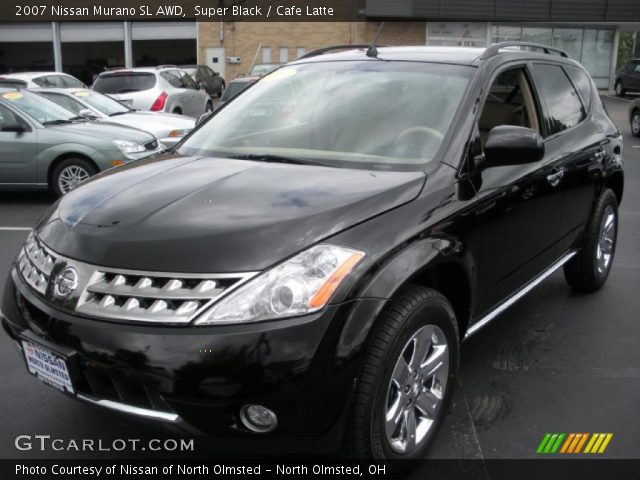 2007 Nissan Murano SL AWD in Super Black