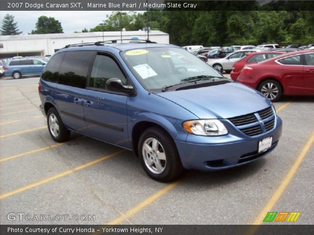 2007 Dodge Caravan SXT in Marine Blue Pearl
