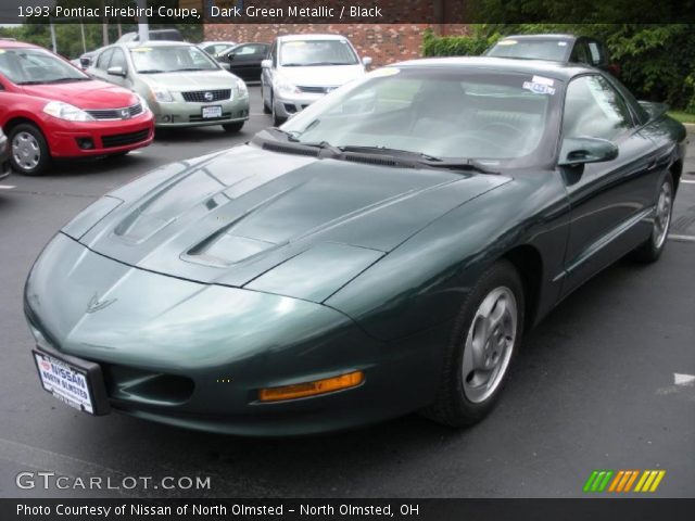 1993 Pontiac Firebird Coupe in Dark Green Metallic