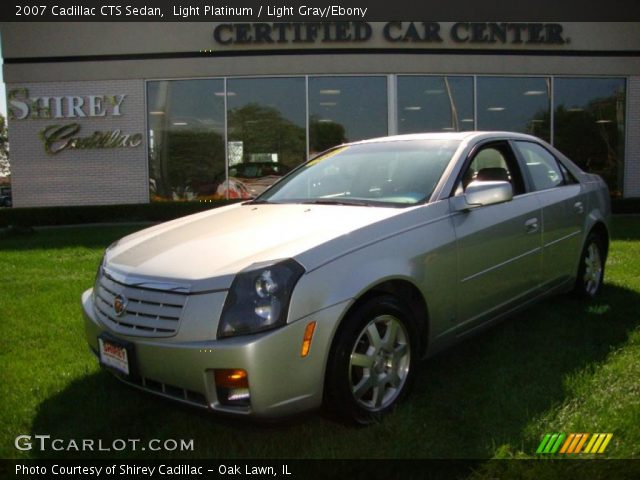 2007 Cadillac CTS Sedan in Light Platinum