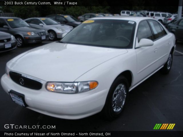 2003 Buick Century Custom in White